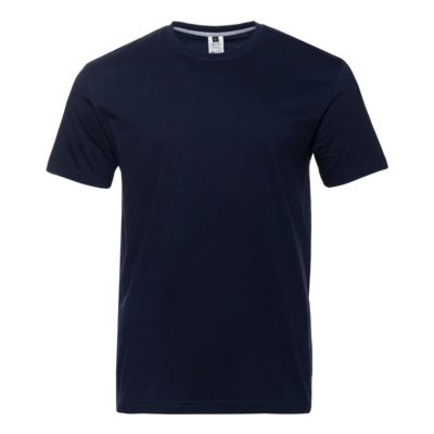 Футболка, Футболка унисекс без бокового шва STAN хлопок 160, 02, цвет Тёмно-синий, размер 46/S