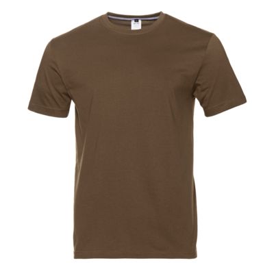 Футболка, Футболка унисекс без бокового шва STAN хлопок 160, 02, цвет Хаки, размер 54/XXL