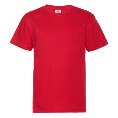 Для детей, Футболка 06U, цвет Красный, размер 10/10 лет
