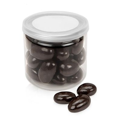 Подарочный набор с пледом, термокружкой и миндалем в шоколадной глазури Tasty hygge, красный