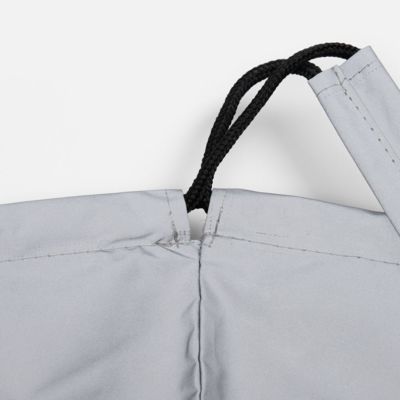 Детский рюкзак-мешок Manifest из светоотражающей ткани, серый