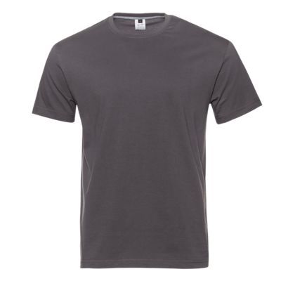 Футболка, Футболка унисекс без бокового шва STAN хлопок 160, 02, цвет Тёмно-серый, размер 50/L
