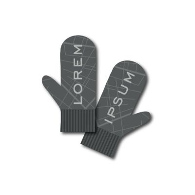 Варежки на заказ Mani, акрил