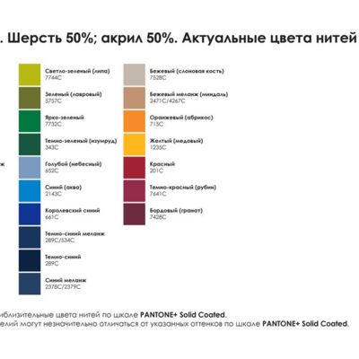 Варежки на заказ Mani, полушерсть