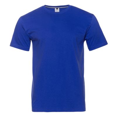 Футболка, Футболка унисекс без бокового шва STAN хлопок 160, 02, цвет Синий, размер 60-62/5XL