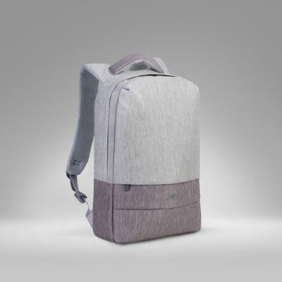 RIVACASE 7562 grey/mocha рюкзак для ноутбука 15.6, серый/кофейный