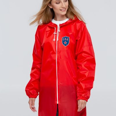 Дождевик СКА, красный, размер L