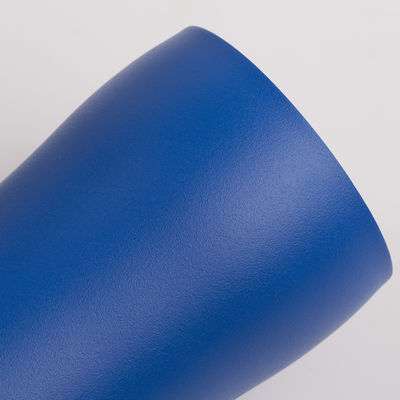 Термостакан "Монтана" 400 мл, покрытие пудра, цвет синий