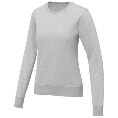 Женский свитер Zenon с круглым вырезом, серый яркий