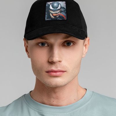 Бейсболка Venom, черная