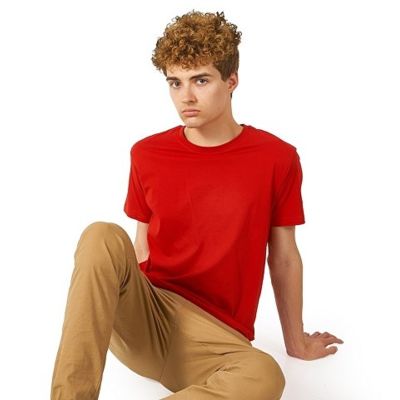 Футболка HD короткий рукав компакт пенье, красный