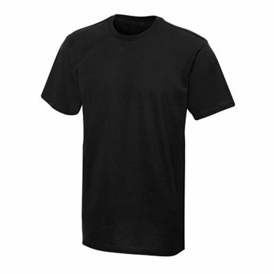 Футболка HD короткий рукав компакт пенье, черный