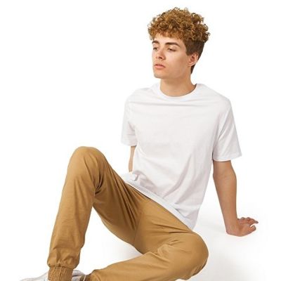 Футболка HD короткий рукав компакт пенье, белый