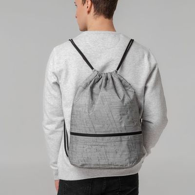 Рюкзак-мешок с карманом Hard Work