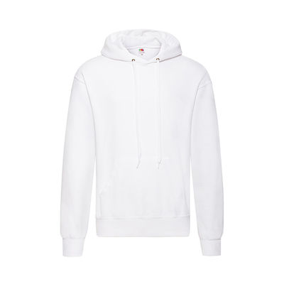 Толстовка "Hooded Sweat", белый_3XL, 80% х/б, 20% п/э, 260 г/м2