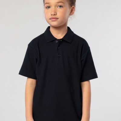 Рубашка поло детская Summer II Kids 170, ярко-синяя