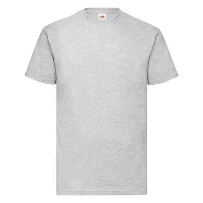 Футболка мужская VALUEWEIGHT T 165, серый меланж_3XL, 97% х/б, 3% п/э; 165 г/м2