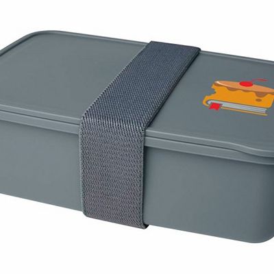 Dovi Контейнер для завтрака из переработанного пластика , серый