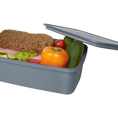 Dovi Контейнер для завтрака из переработанного пластика , slate grey