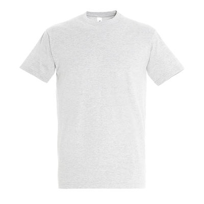Футболка мужская IMPERIAL, светло-серый меланж, 3XL, 100% хлопок, 190 г/м2