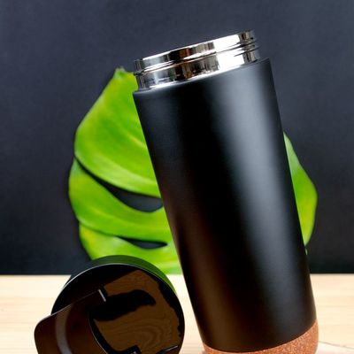 Термостакан Steady, черный