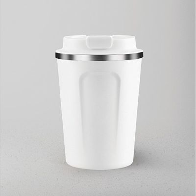 Термокружка CAFe COMPACT, 380 мл, белый