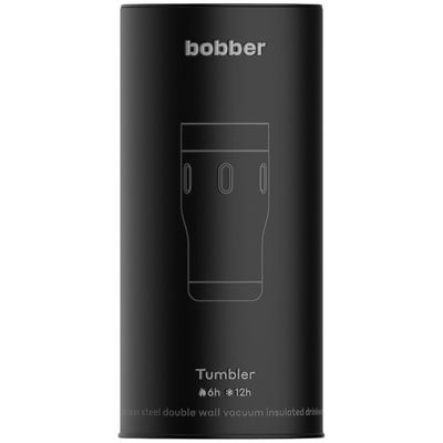 Термостакан Tumbler 350, вакуумный, стальной матовый