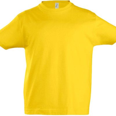 Футболка детская Imperial Kids 190 желтая, на рост 106-116 см (6 лет)