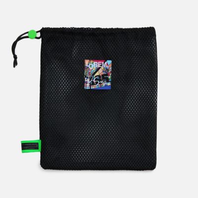 Лейбл тканевый Epsilon, S, зеленый неон