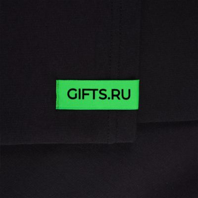 Лейбл тканевый Epsilon, S, зеленый неон