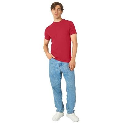Футболка HD Fit короткий рукав с эластаном, мужская, красный