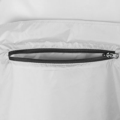 Дождевик - пончо Galaxy со светоотражающими элементами, белый