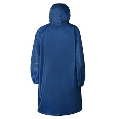 Дождевик - пончо Galaxy со светоотражающими элементами, классический синий
