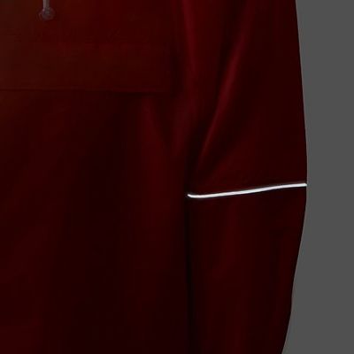 Дождевик - пончо Galaxy со светоотражающими элементами, красный