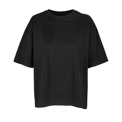 Футболка женская BOXY WOMEN, чёрный, M, 100% органический хлопок, 180 г/м2