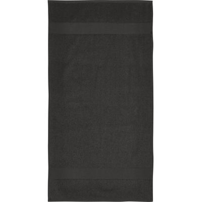 Хлопковое полотенце для ванной Charlotte 50x100 см с плотностью 450 г/м2, антрацит