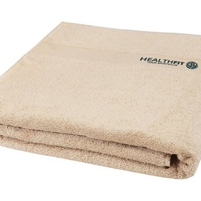Хлопковое полотенце для ванной Evelyn 100x180 см плотностью 450 г/м2, бежевый