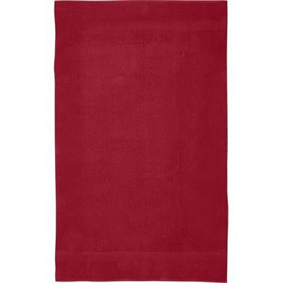 Хлопковое полотенце для ванной Evelyn 100x180 см плотностью 450 г/м2, красный