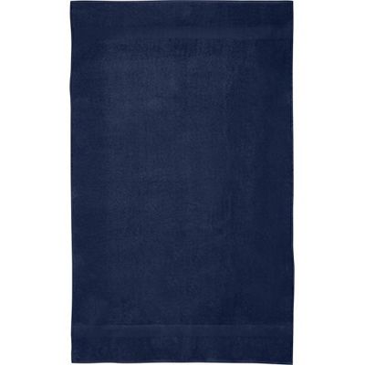 Хлопковое полотенце для ванной Evelyn 100x180 см плотностью 450 г/м2, темно-синий