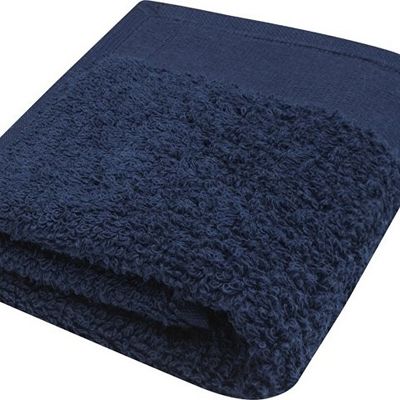 Хлопковое полотенце для ванной Chloe 30x50 см плотностью 550 г/м2, темно-синий