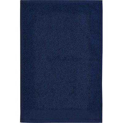Хлопковое полотенце для ванной Chloe 30x50 см плотностью 550 г/м2, темно-синий
