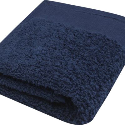 Хлопковое полотенце для ванной Chloe 30x50 см плотностью 550 г/м2, темно-синий