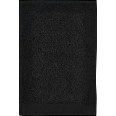 Хлопковое полотенце для ванной Chloe 30x50 см плотностью 550 г/м2, черный