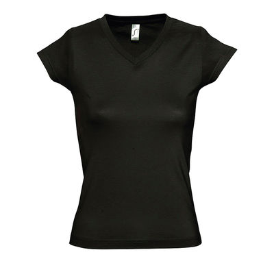 Футболка "Moon", глубокий черный_3XL, 100% х/б, 150 г/м2