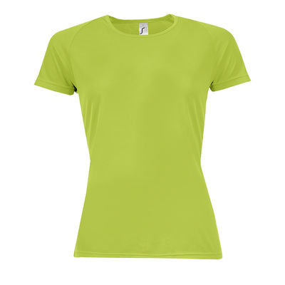 Футболка "Sporty women", зеленое яблоко_XXL, 100% п/э, 140 г/м2