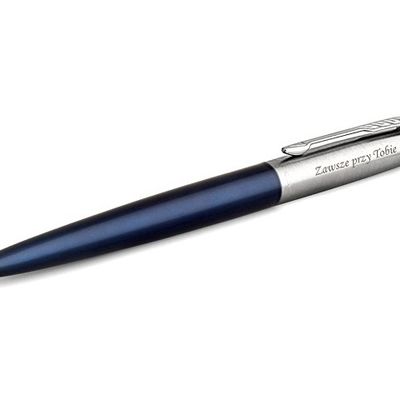 Набор из 2х ручек в подарочной коробке: Parker Jotter Essential, Royal Blue CT и Parker Jotter Essential, St. Steel СT