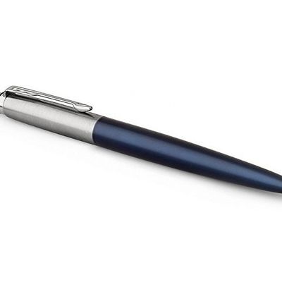 Набор из 2х ручек в подарочной коробке: Parker Jotter Essential, Royal Blue CT и Parker Jotter Essential, St. Steel СT