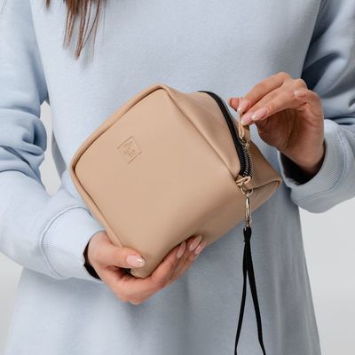 Дорожная косметичка Cubo, бежевая