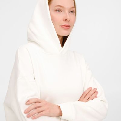 Худи оверсайз унисекс Tolla, молочное