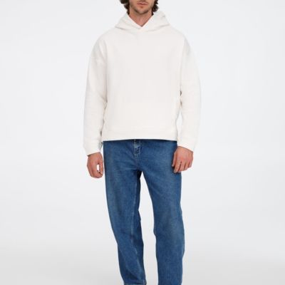 Худи оверсайз унисекс Tolla, молочное